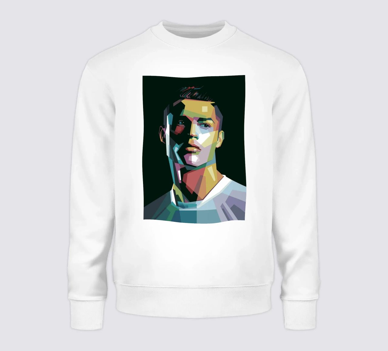 CR7 Pop Art | WPAP Sweatshirt von Alkahfsmart