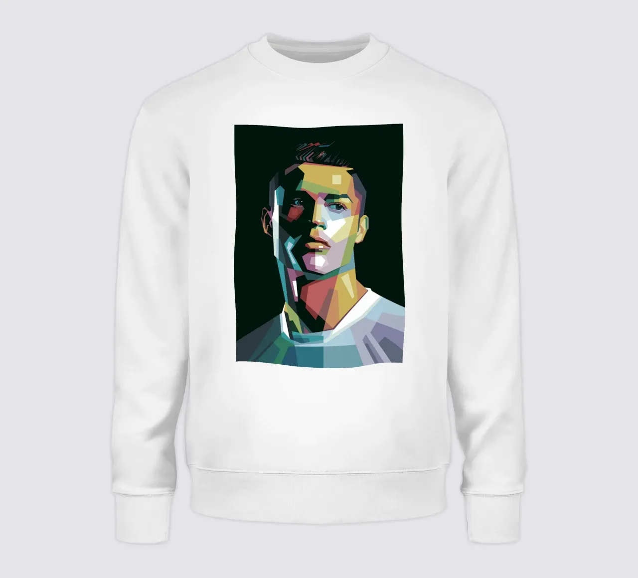 CR7 Pop Art | WPAP felpa da Alkahfsmart