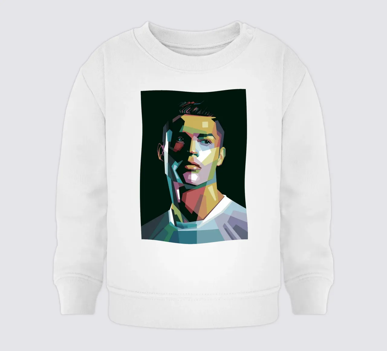CR7 Pop Art | WPAP felpa neonato da Alkahfsmart