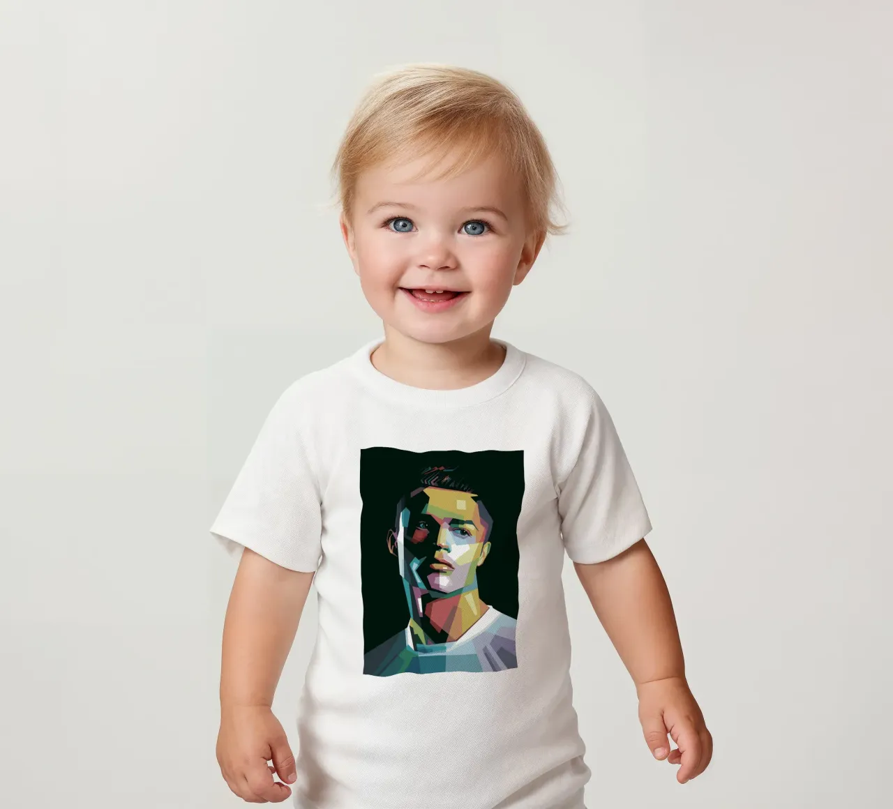 CR7 Pop Art | WPAP maglietta neonato da Alkahfsmart