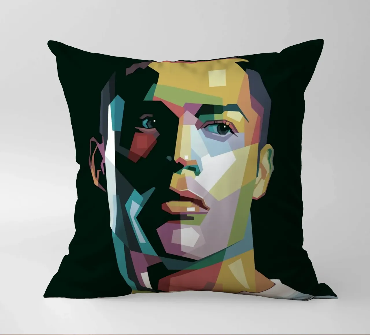 CR7 Pop Art | WPAP cuscino da Alkahfsmart