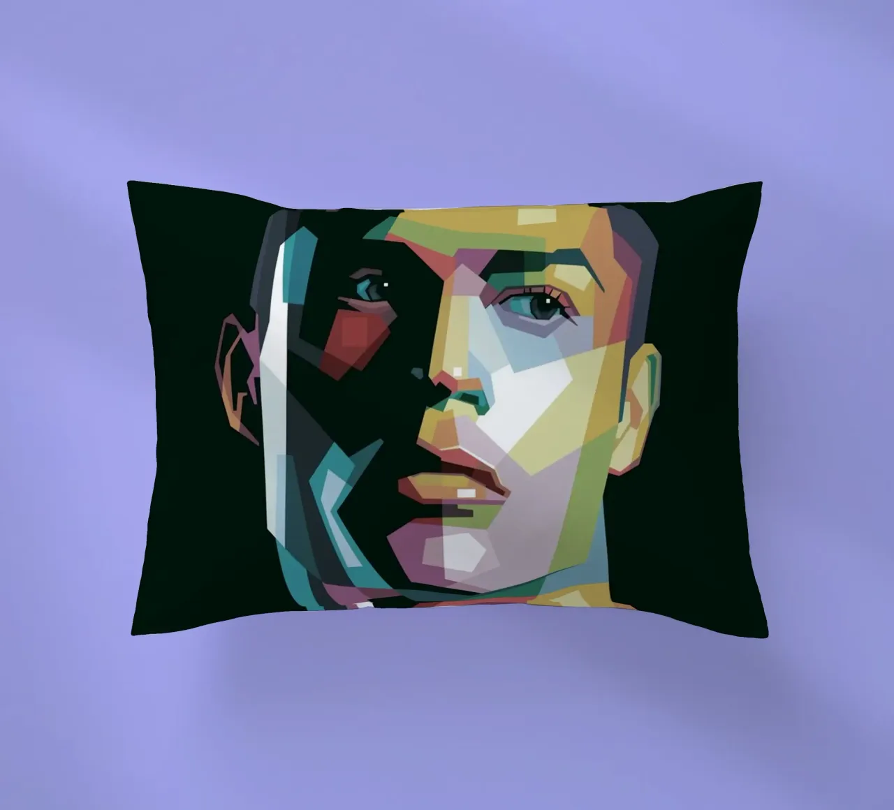 CR7 Pop Art | WPAP cuscino da Alkahfsmart