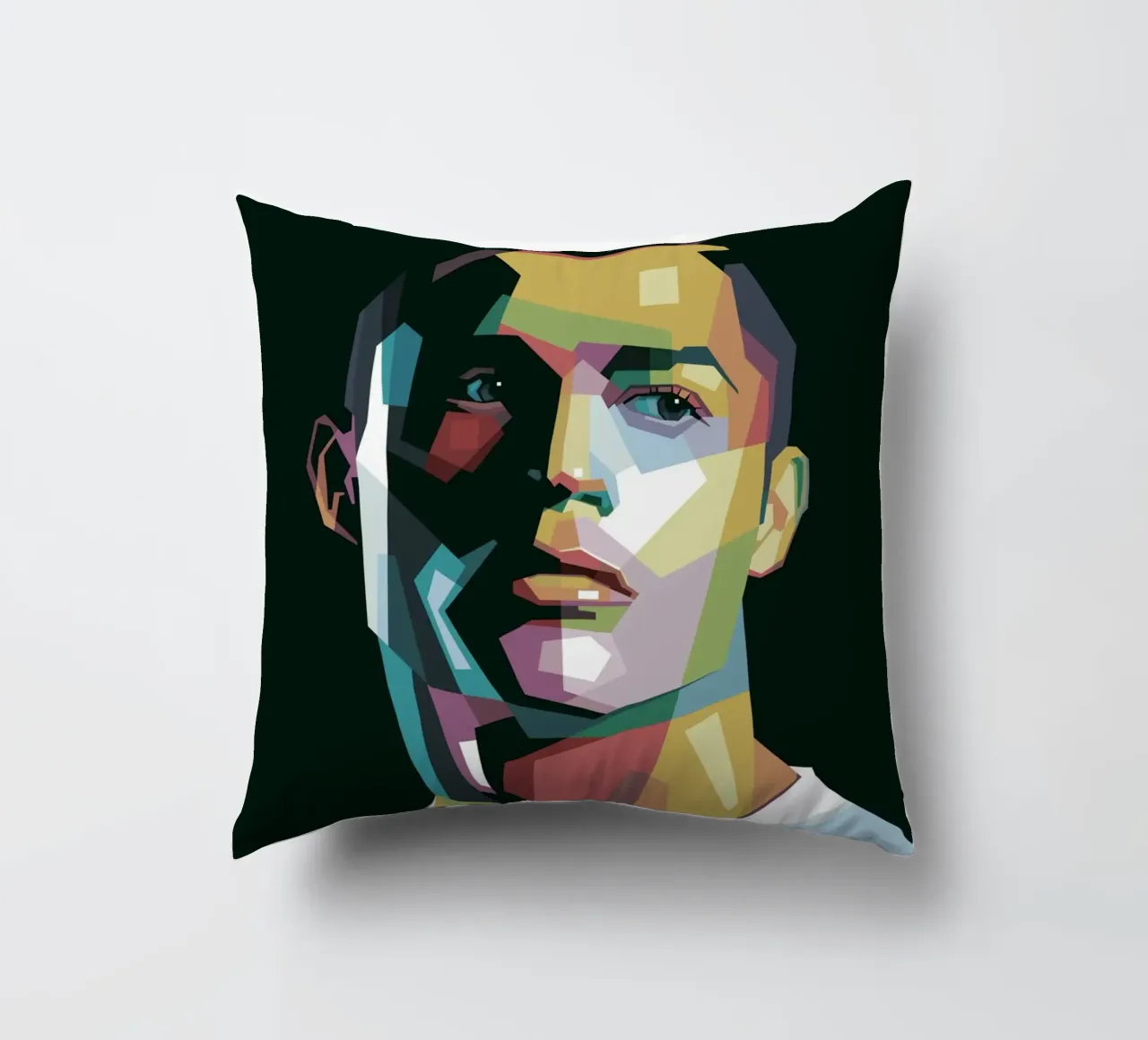 CR7 Pop Art | WPAP cuscino da Alkahfsmart