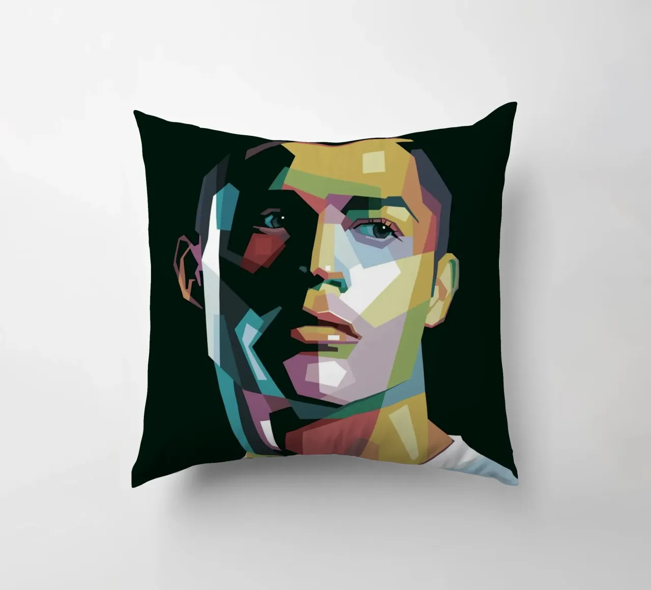 CR7 Pop Art | WPAP cuscino da Alkahfsmart