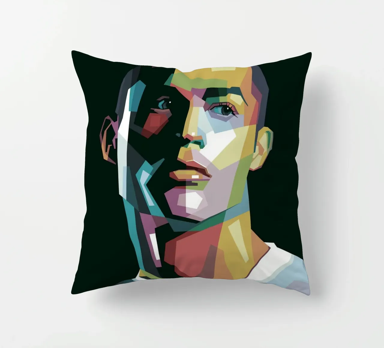 CR7 Pop Art | WPAP cuscino da Alkahfsmart