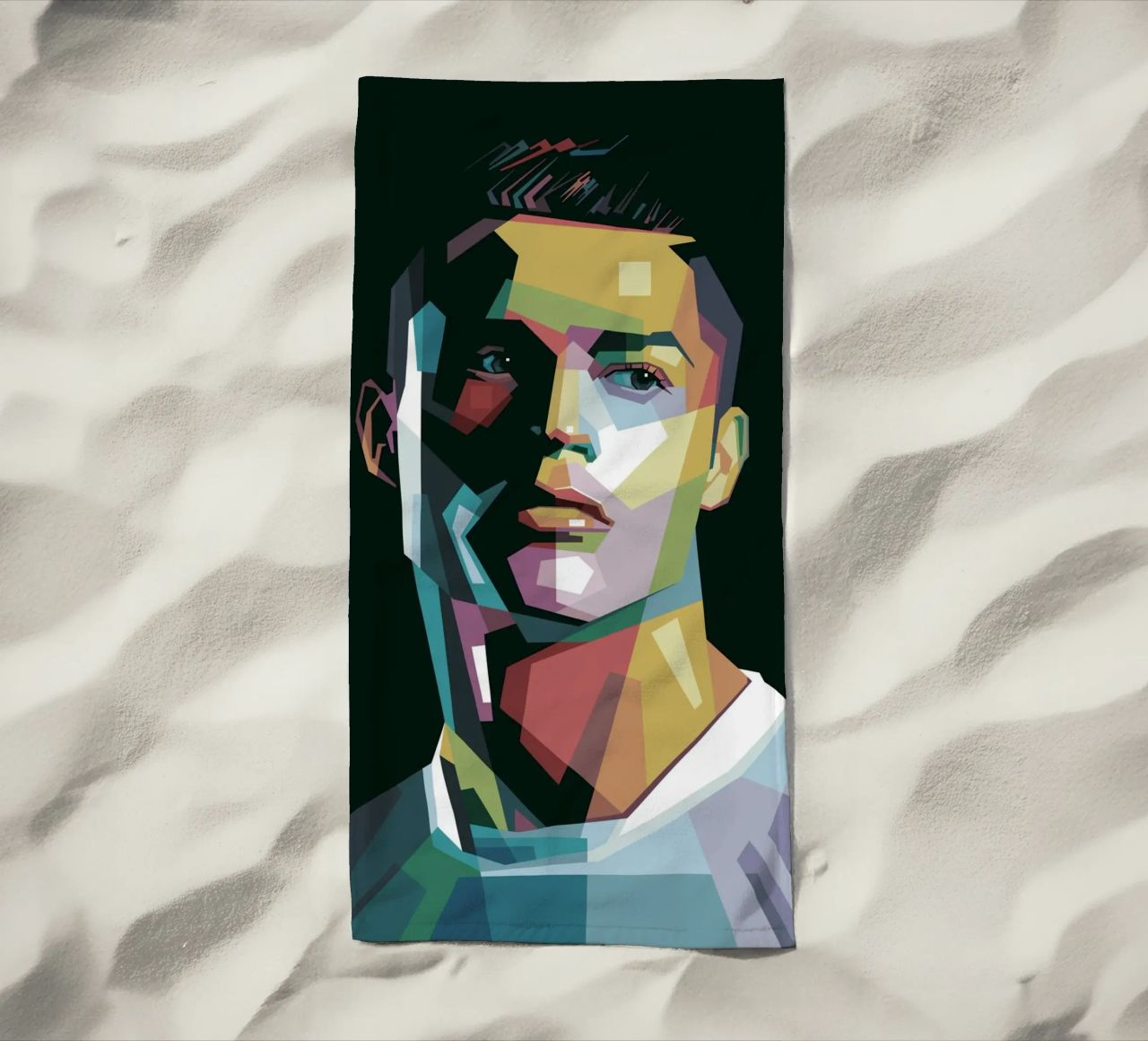 CR7 Pop Art | WPAP telo mare da Alkahfsmart