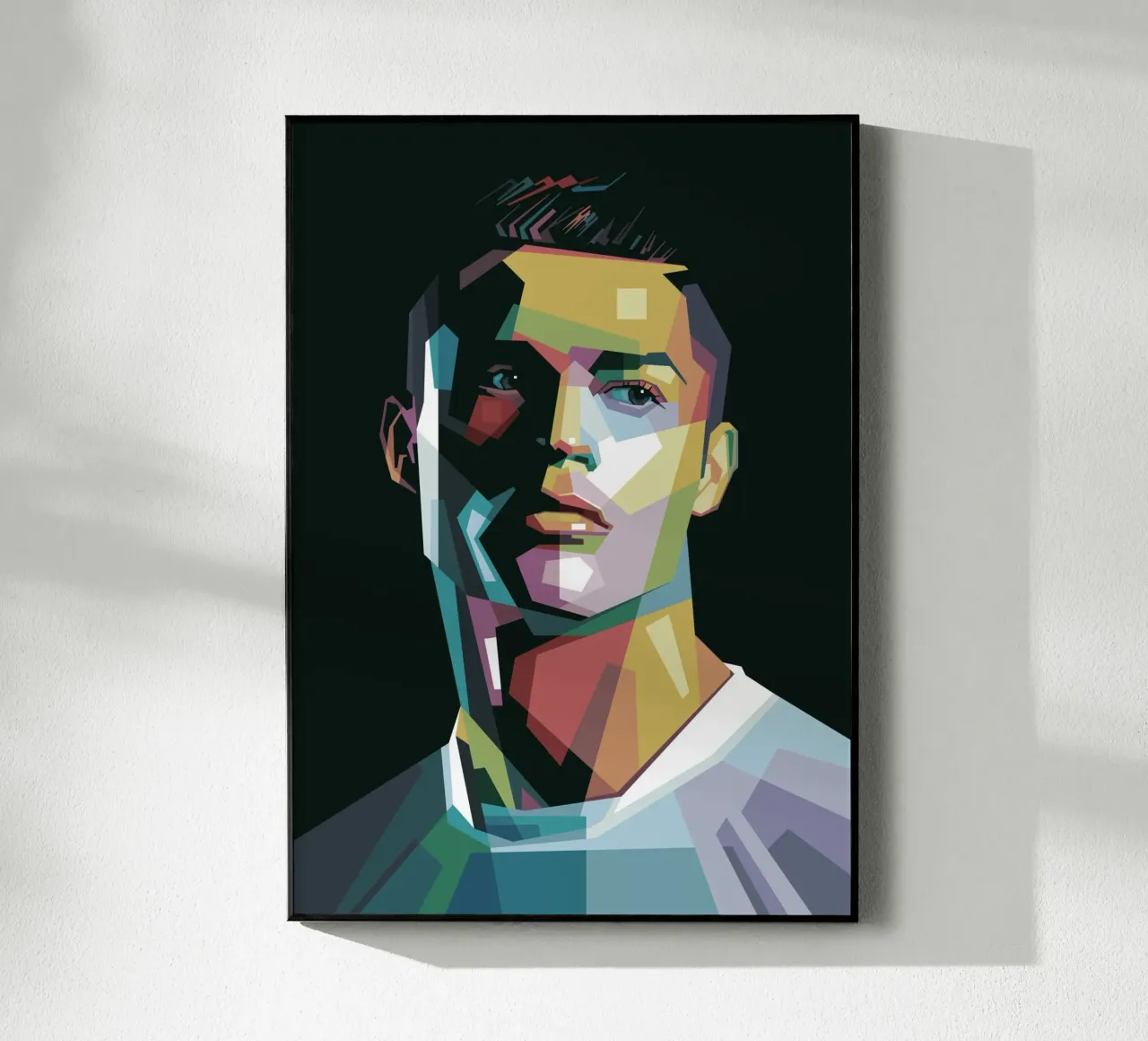 CR7 Pop Art | WPAP metacrilato de Alkahfsmart