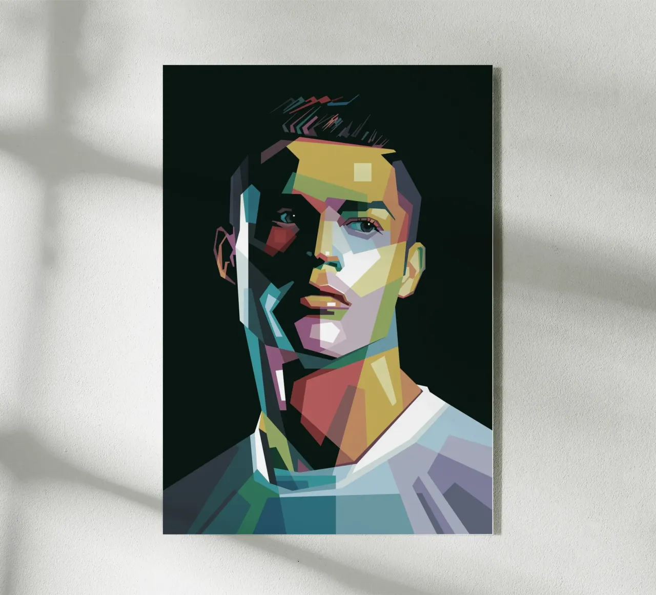 CR7 Pop Art | WPAP metacrilato de Alkahfsmart