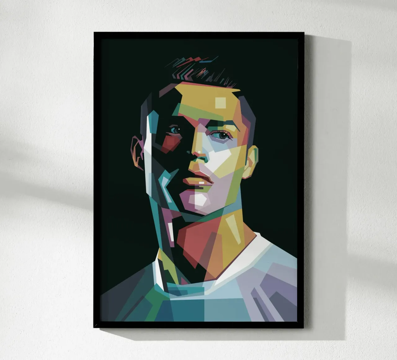 CR7 Pop Art | WPAP hahnemühle de Alkahfsmart