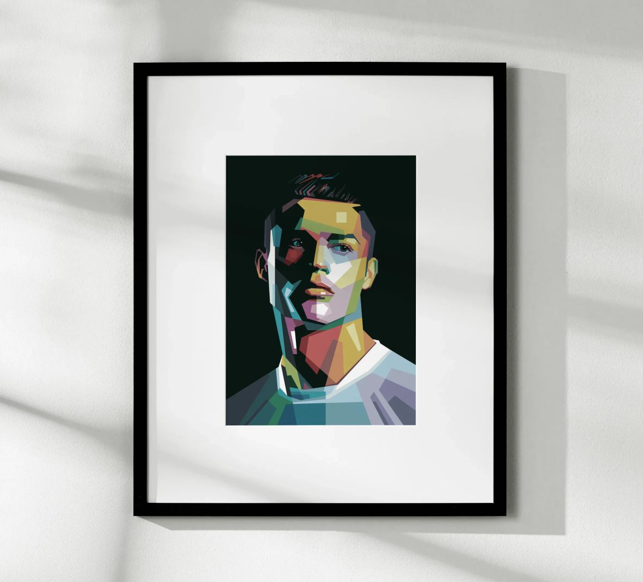 CR7 Pop Art | WPAP Poster von Alkahfsmart