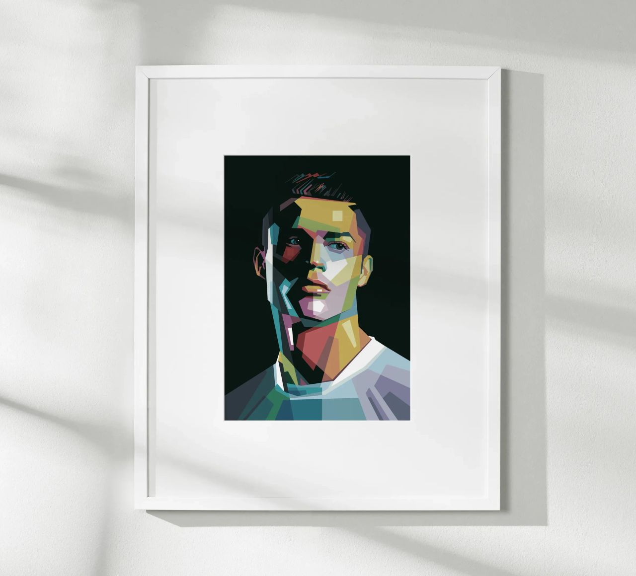 CR7 Pop Art | WPAP Poster von Alkahfsmart
