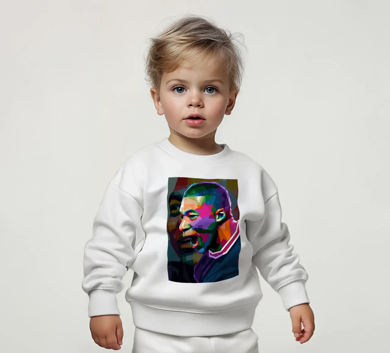 Mbappe WPAP felpa neonato da Alkahfsmart