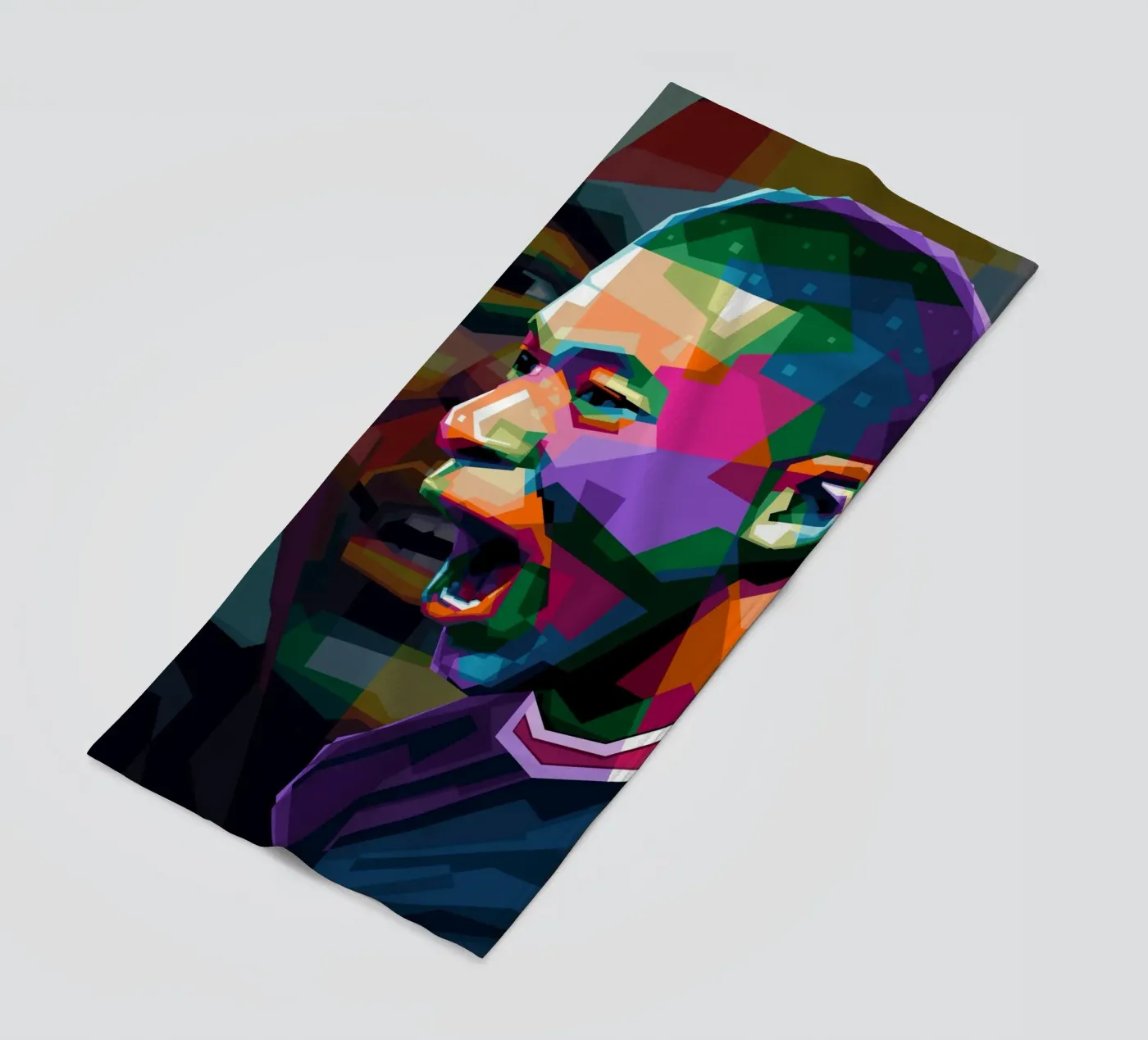 Mbappe WPAP Strandtuch von Alkahfsmart