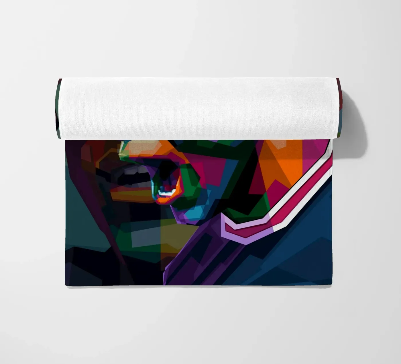 Mbappe WPAP Strandtuch von Alkahfsmart