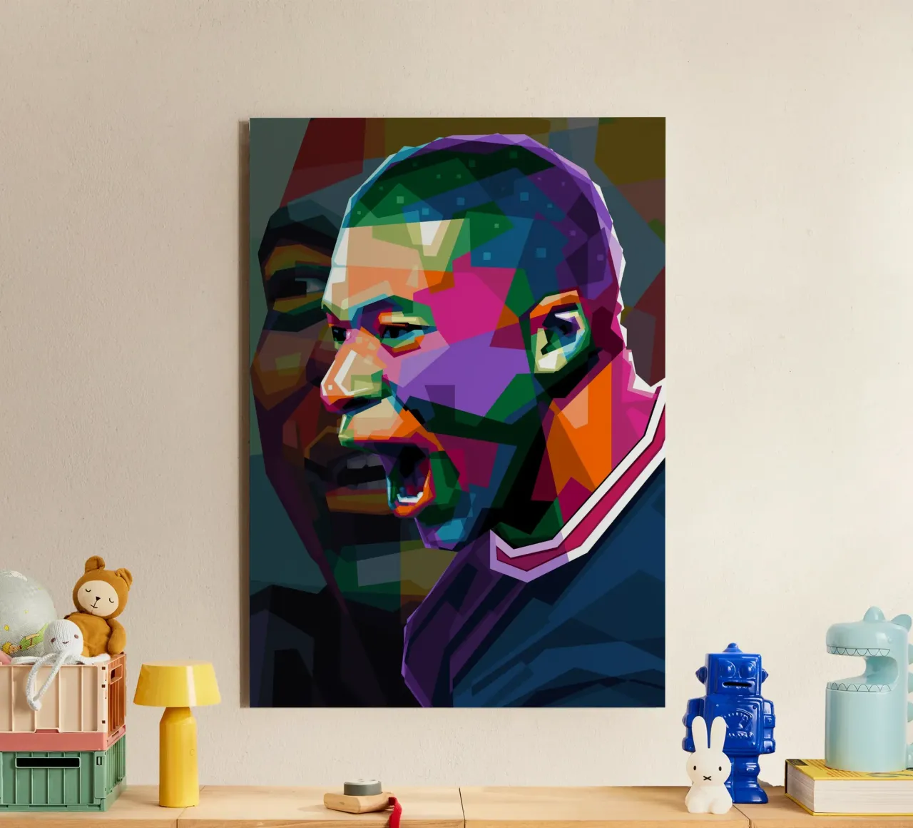 Mbappe WPAP alluminio dibond da Alkahfsmart