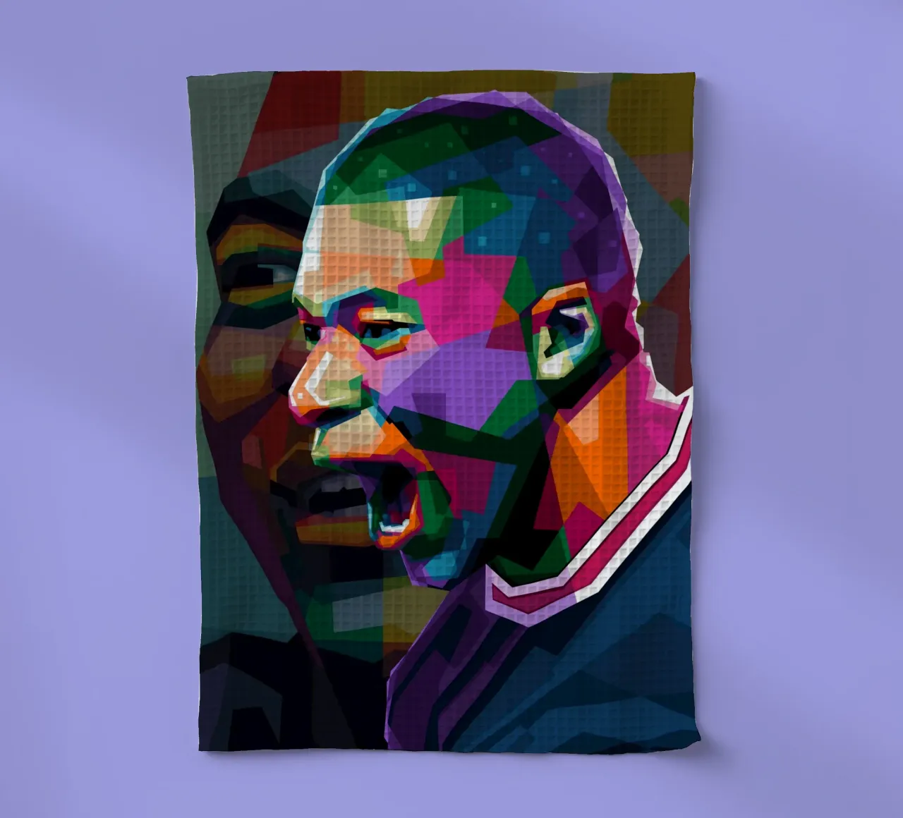 Mbappe WPAP torchon de Alkahfsmart