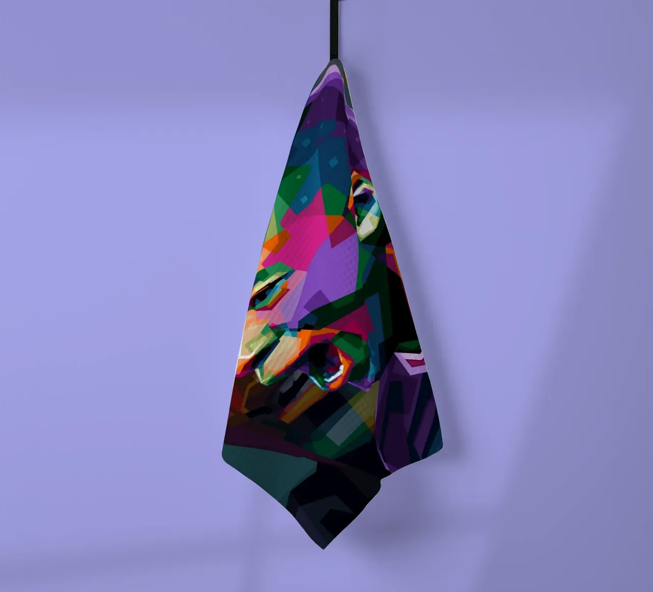 Mbappe WPAP torchon de Alkahfsmart