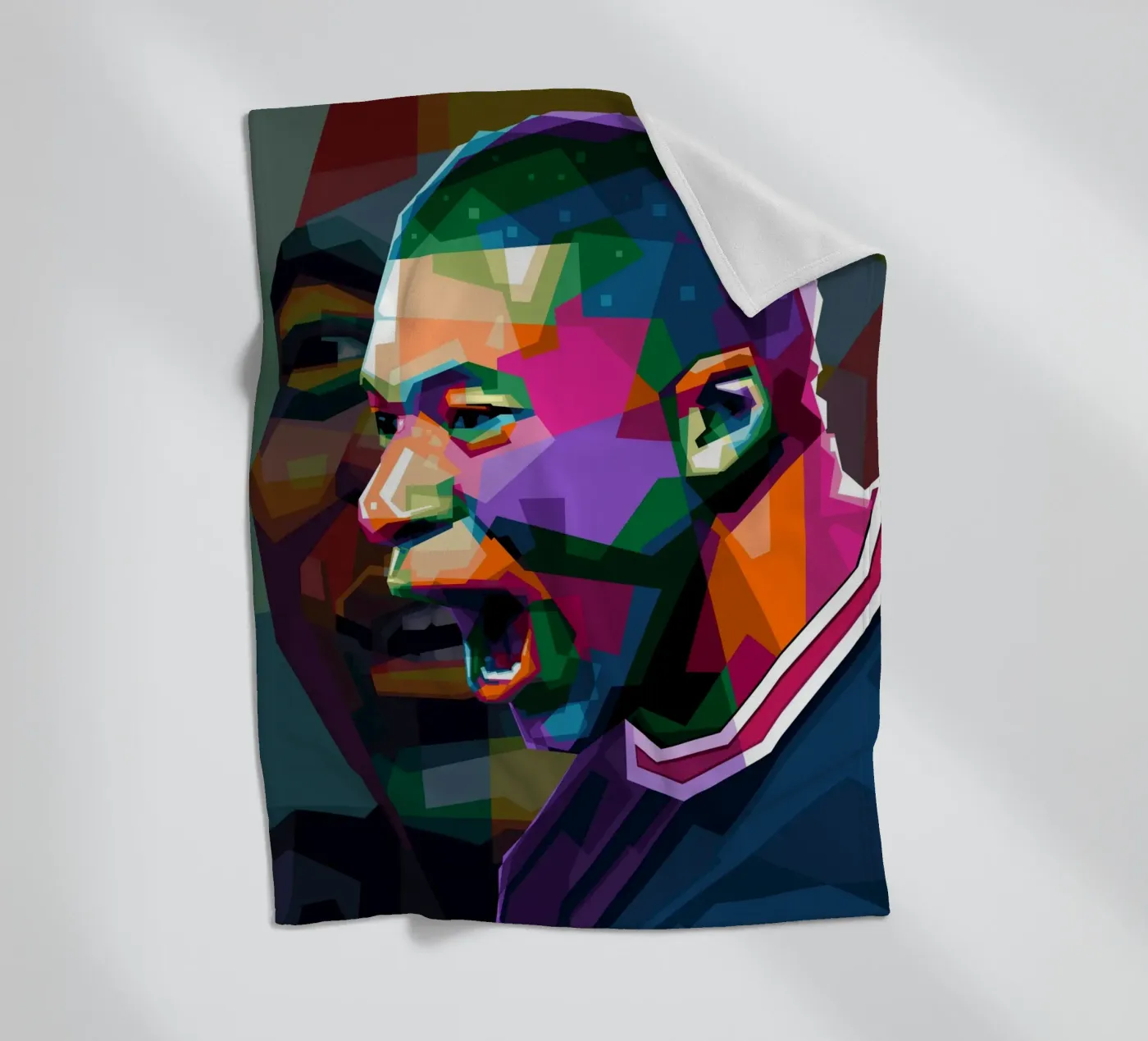 Mbappe WPAP fleecedeken van Alkahfsmart
