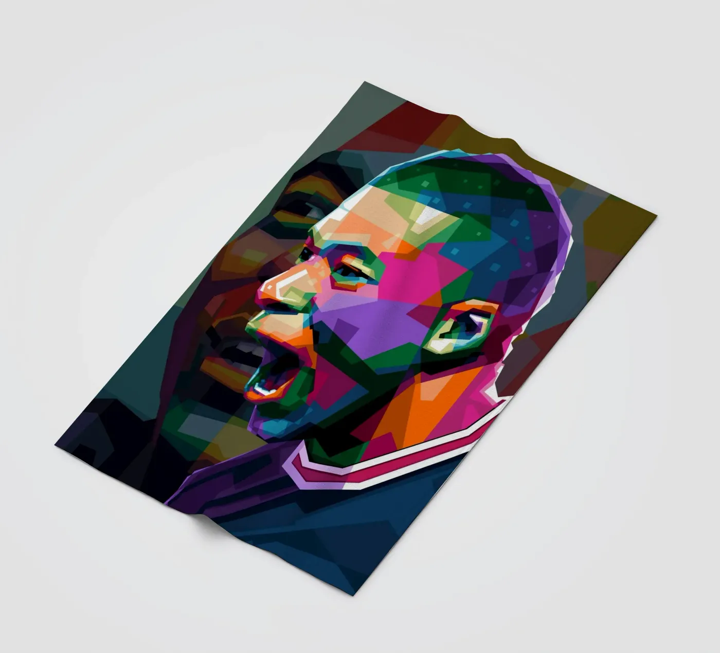 Mbappe WPAP fleecedeken van Alkahfsmart