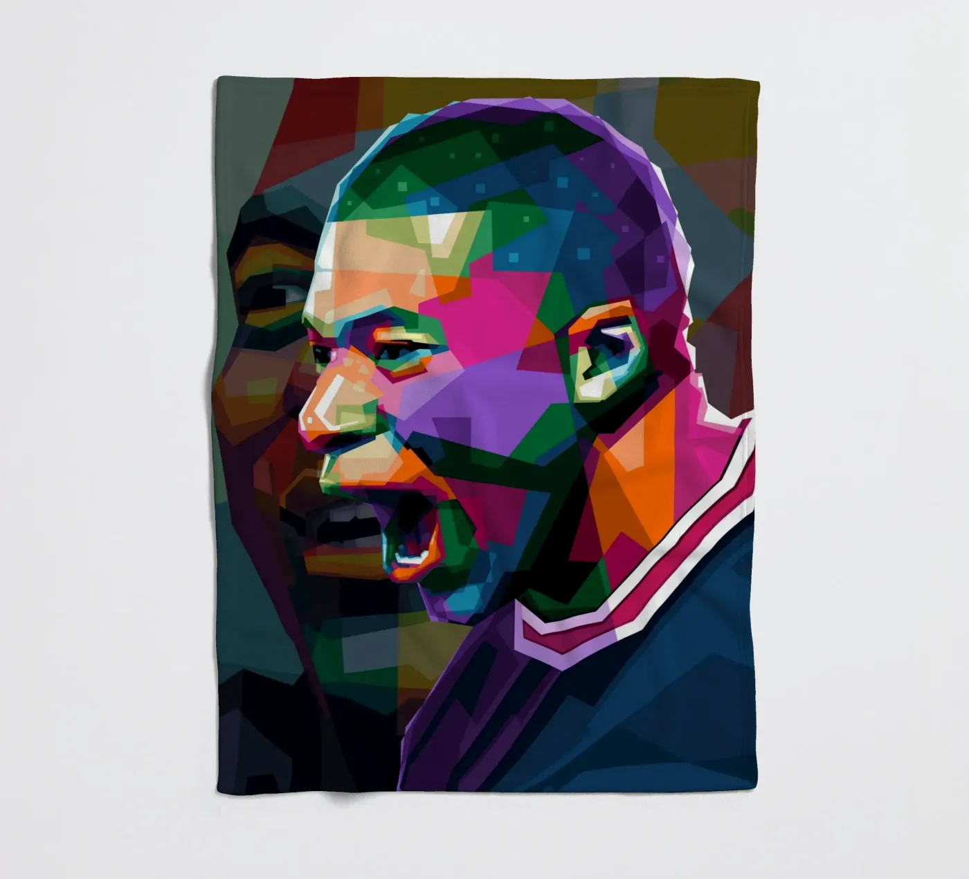 Mbappe WPAP fleecedeken van Alkahfsmart