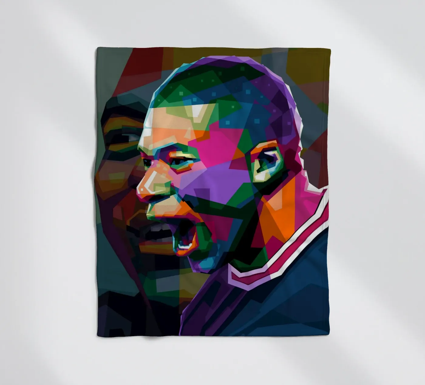 Mbappe WPAP fleecedeken van Alkahfsmart