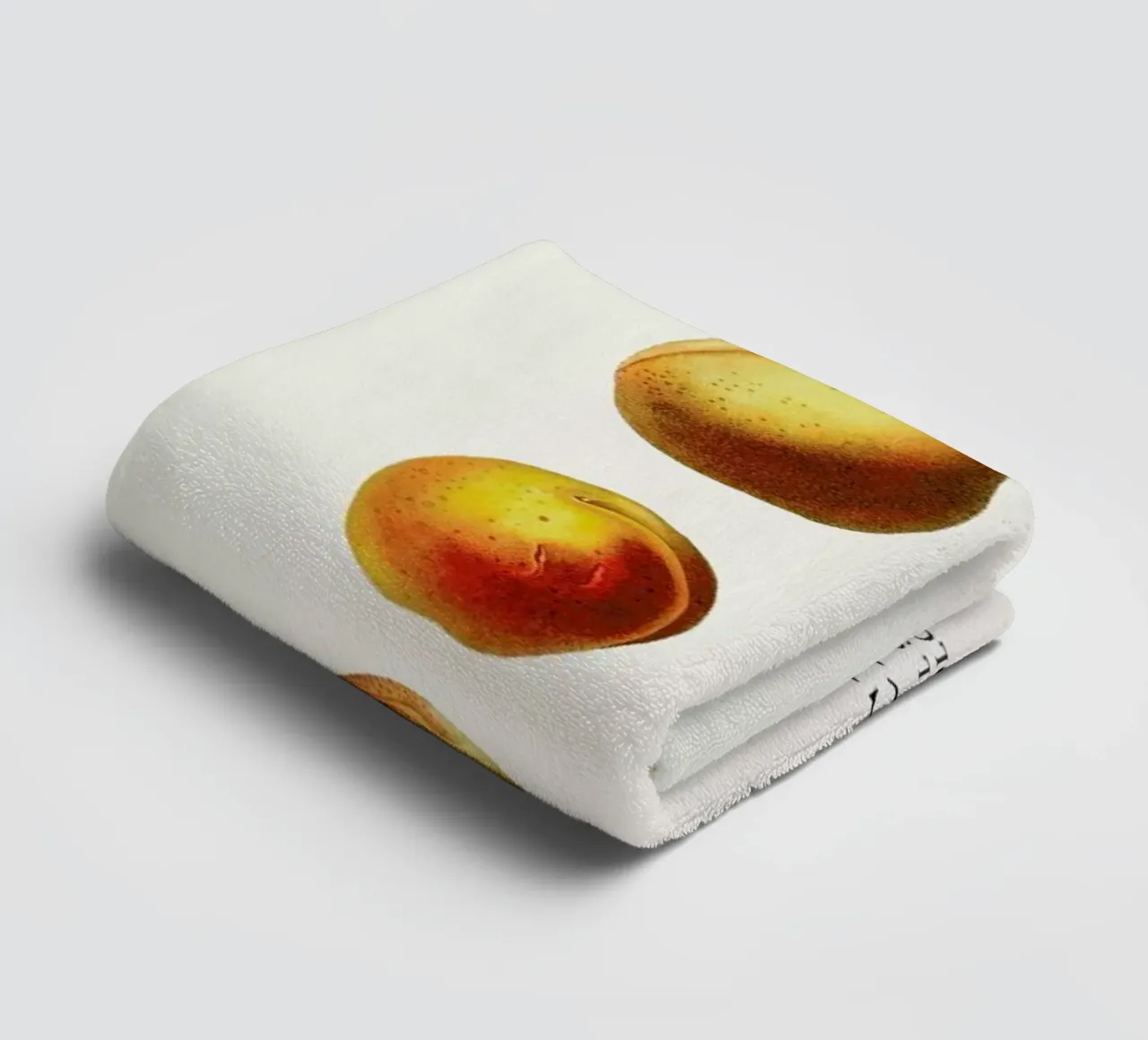 Peaches asciugamano da bagno da Flora & Fauna