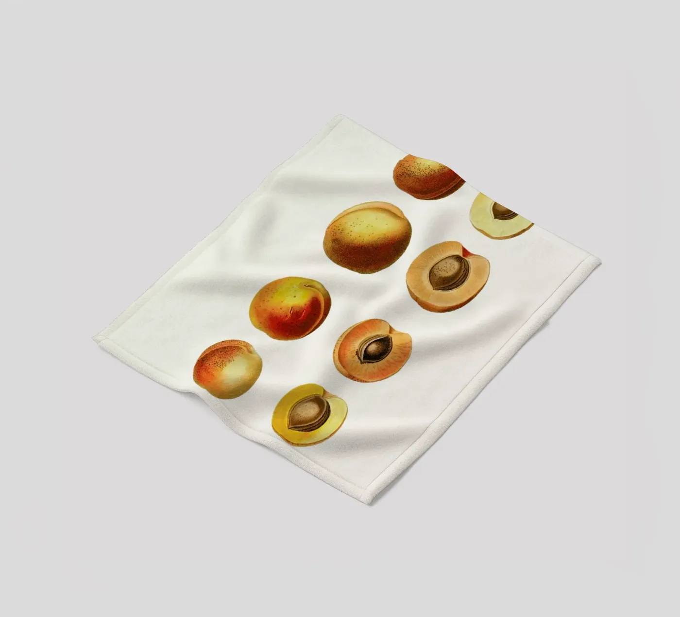 Peaches Fleecedecke von Flora & Fauna
