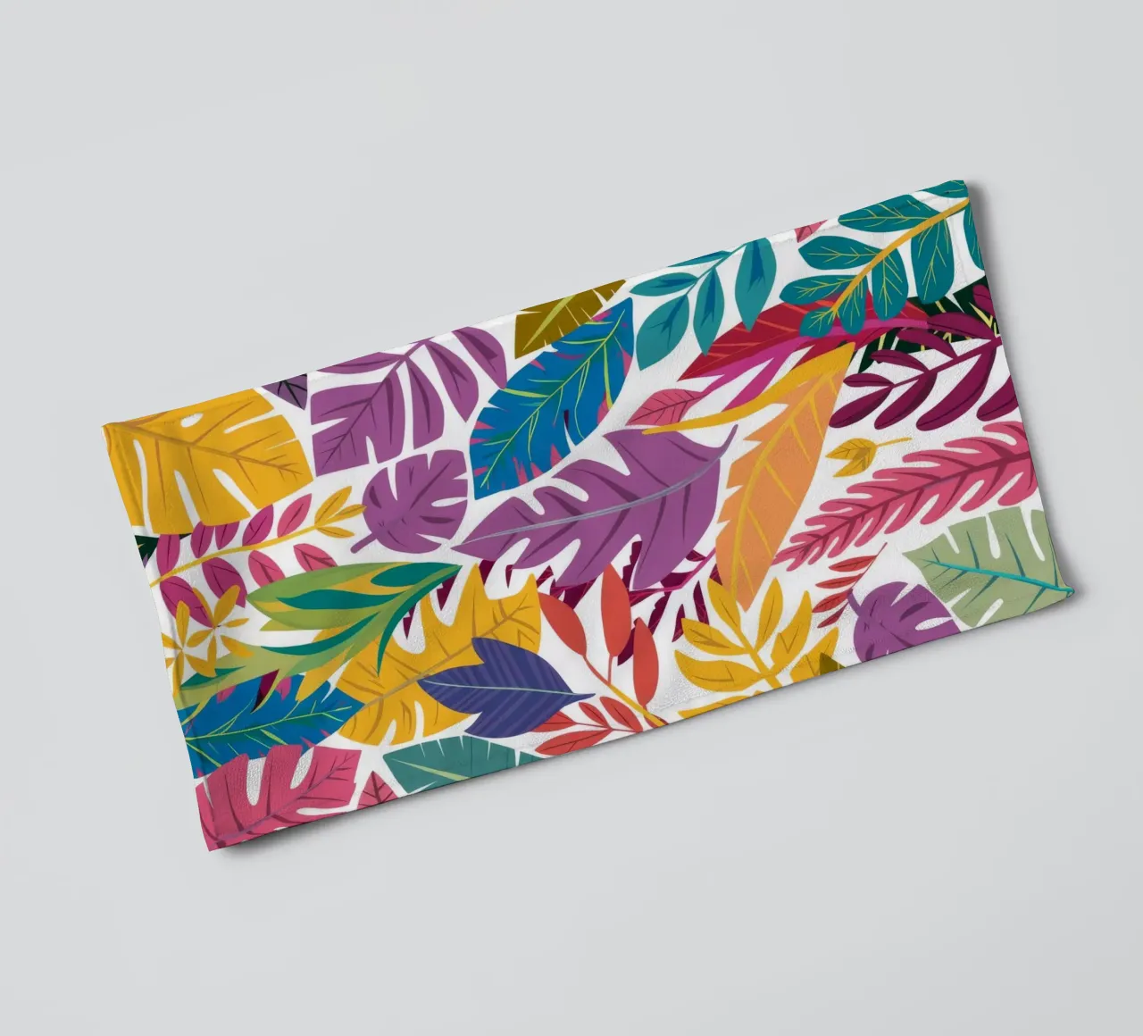 Mélange de jungle automnale serviette de bain de Grande Serene