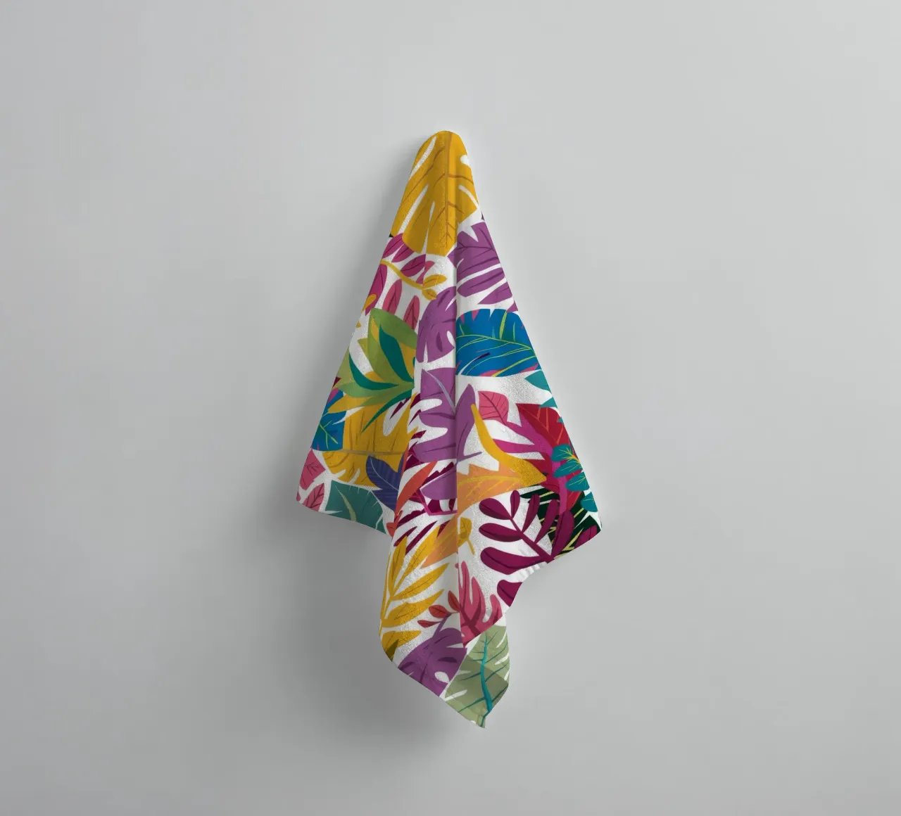 Mélange de jungle automnale serviette de bain de Grande Serene
