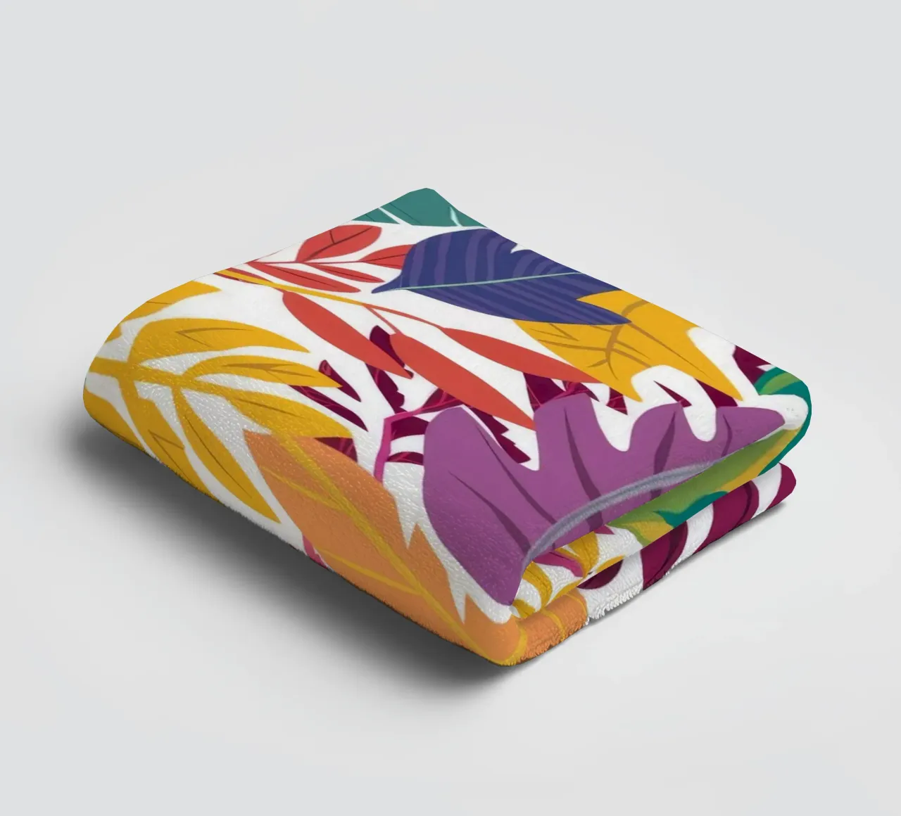 Mélange de jungle automnale serviette de bain de Grande Serene