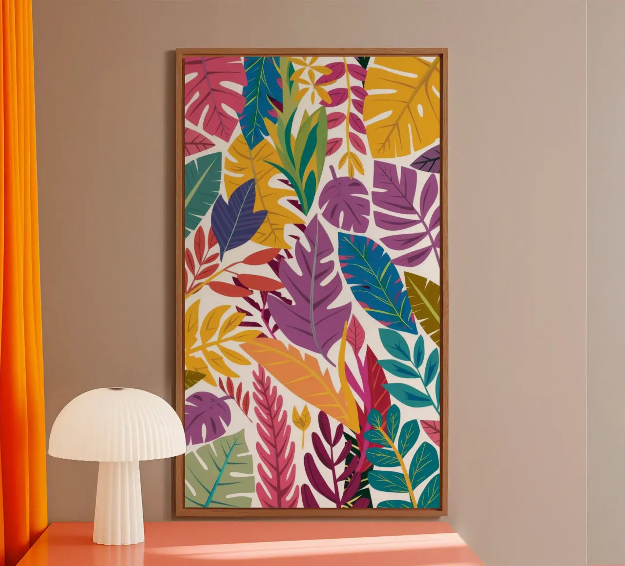 Herbstlicher Dschungel-Mix Forex-Platte von Grande Serene
