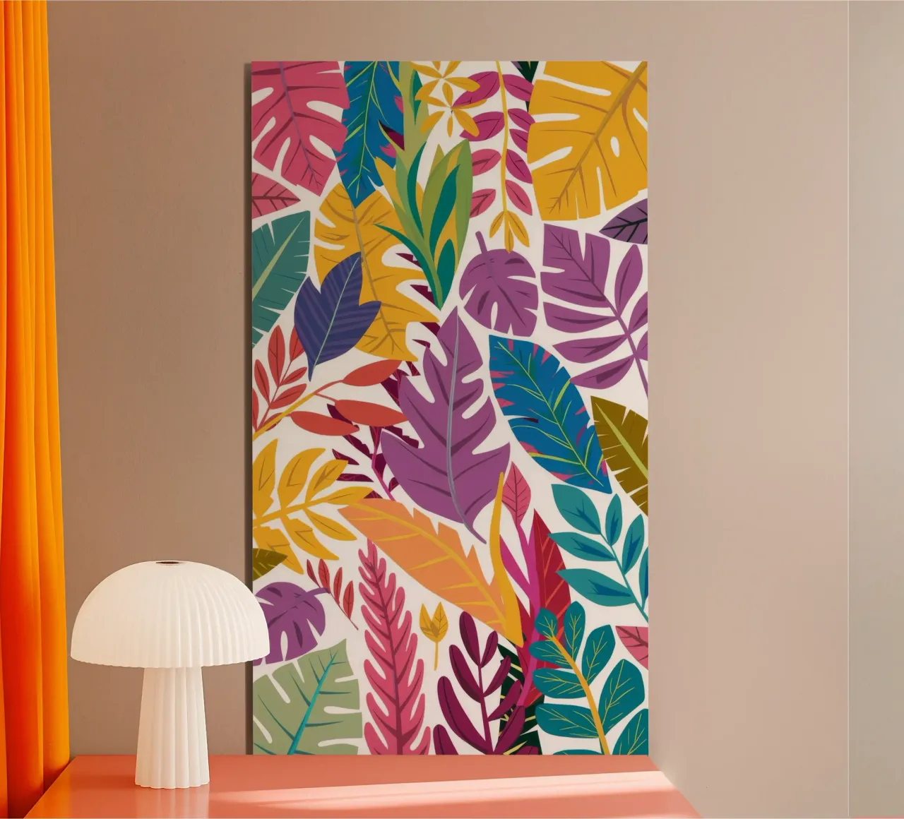 Herbstlicher Dschungel-Mix Forex-Platte von Grande Serene