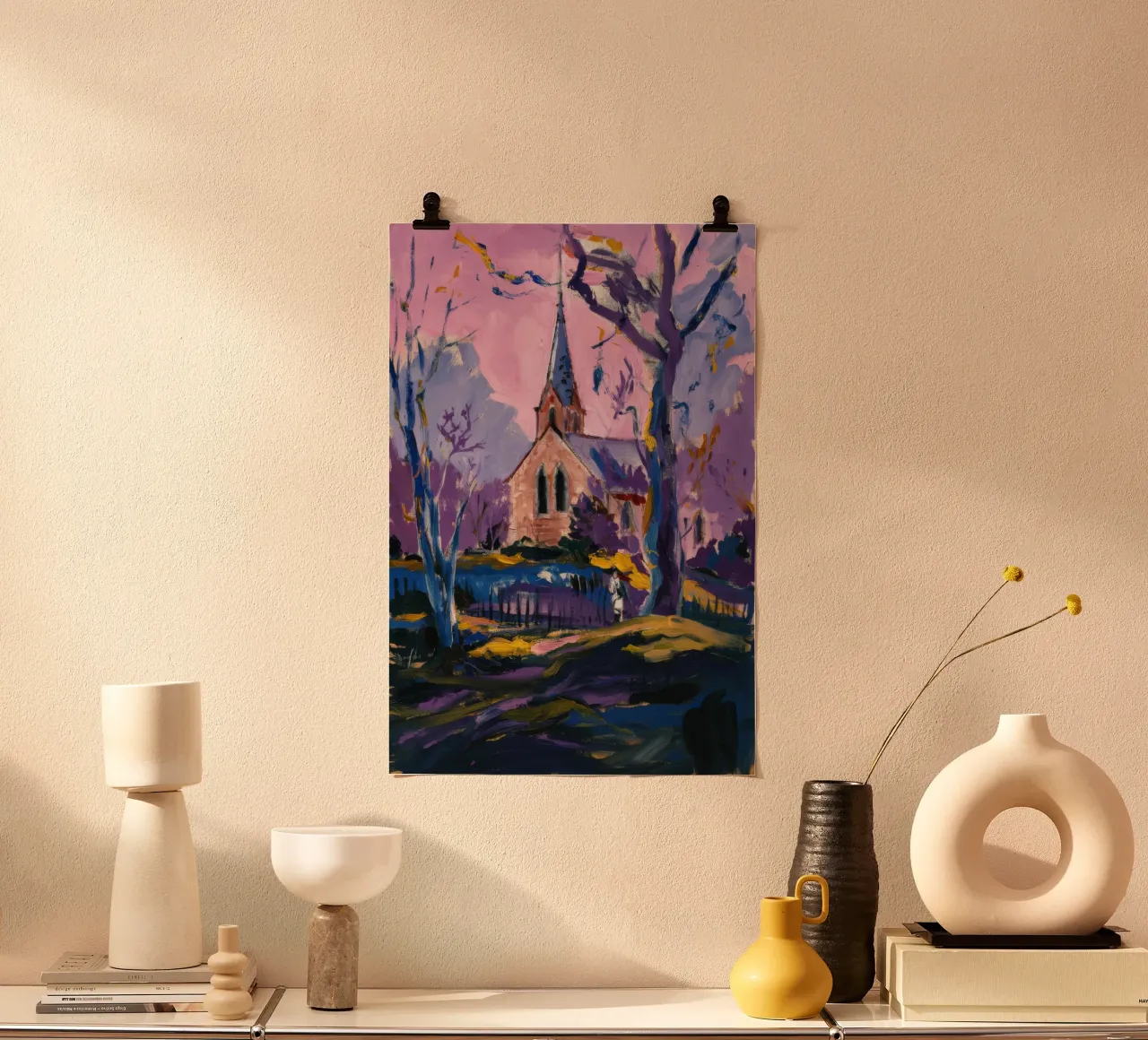 Die lebendige Umarmung der Zuflucht Poster von Lush Essence