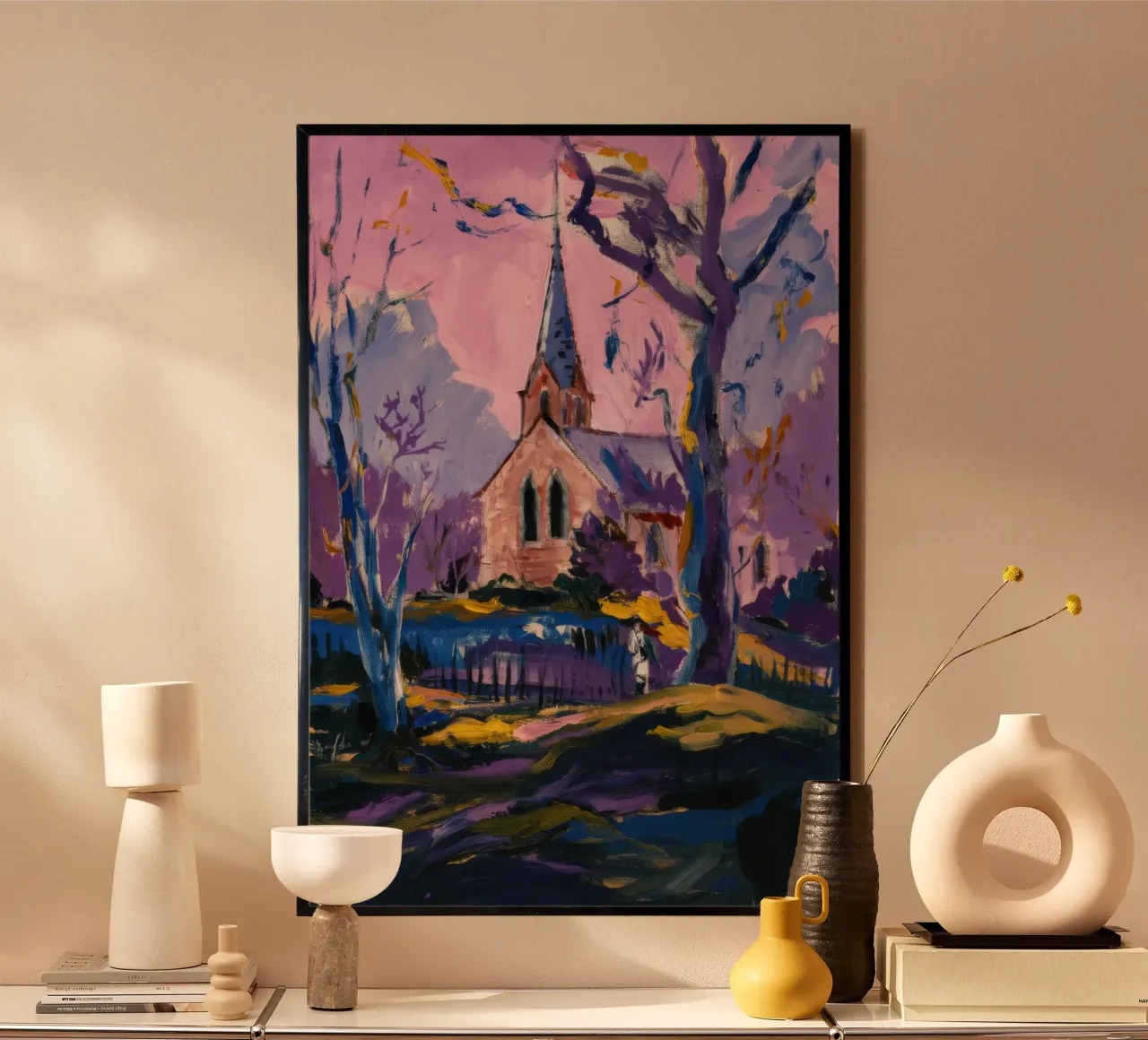Die lebendige Umarmung der Zuflucht Poster von Lush Essence