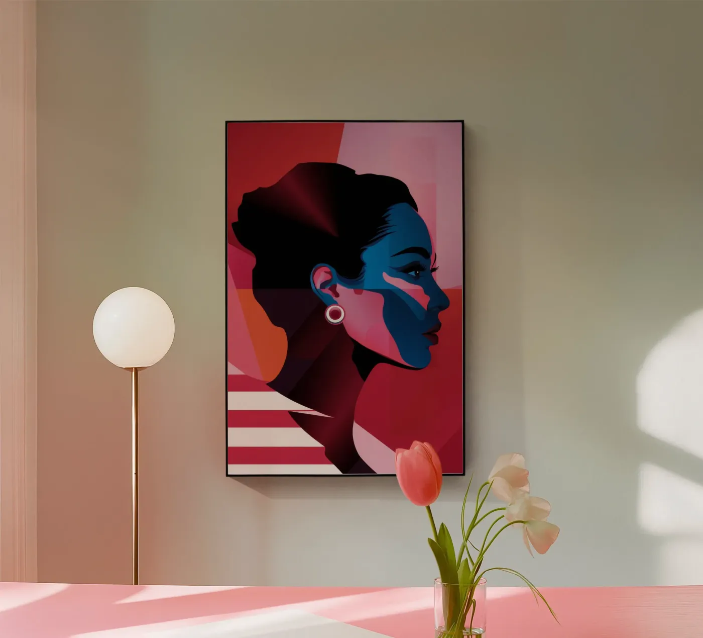 Profil de la lumière étoilée Grace plexiglas de Lumie Layers