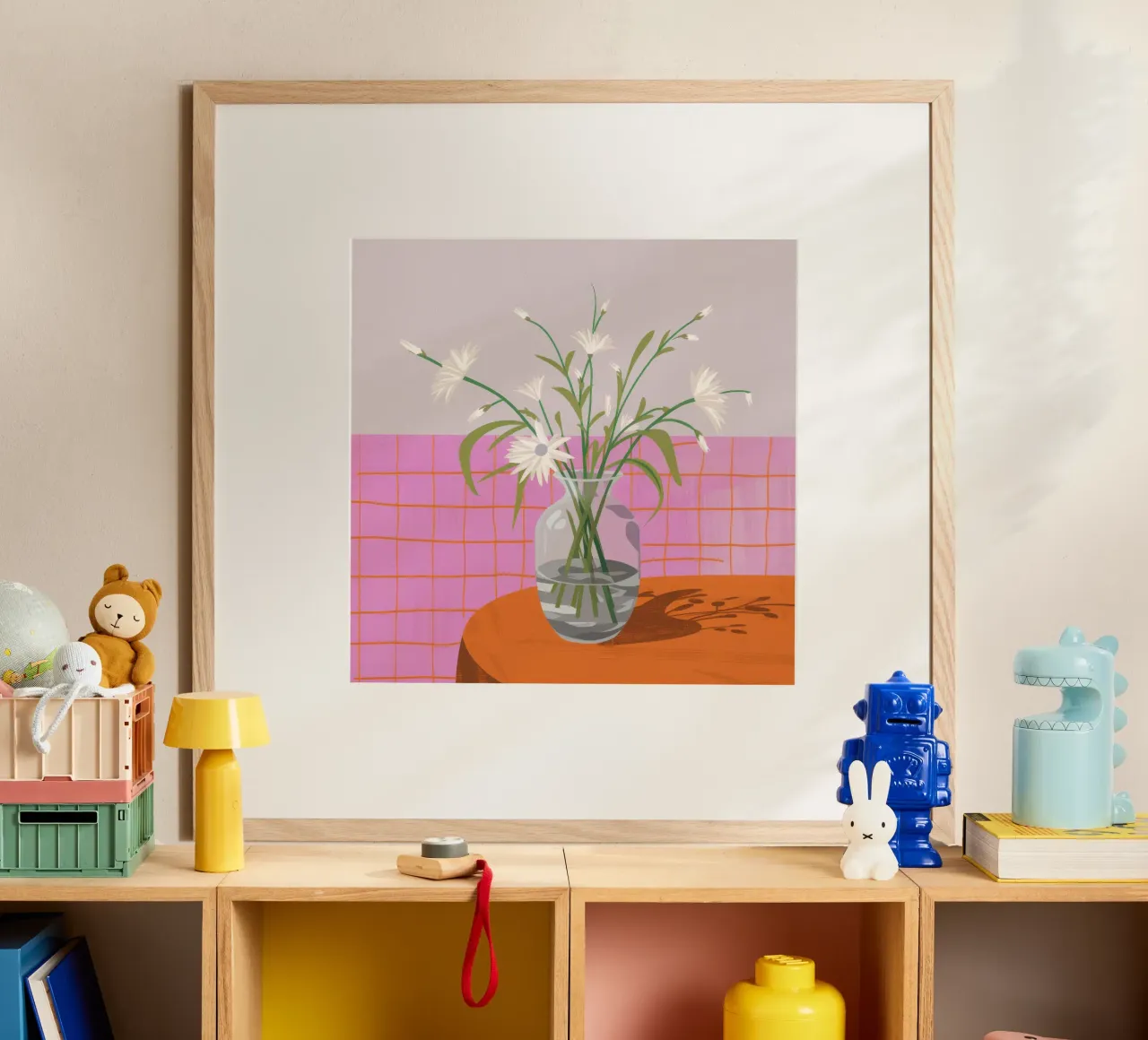 Griglia realista Serenity poster con telaio in alluminio da Moonlite Desire