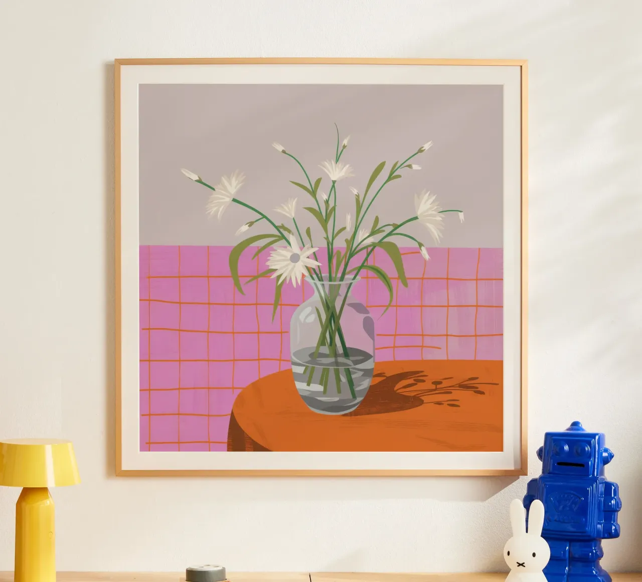 Griglia realista Serenity poster con telaio in alluminio da Moonlite Desire