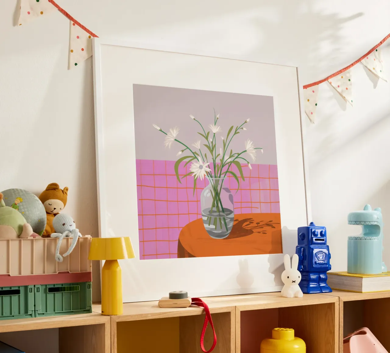 Griglia realista Serenity poster con telaio in alluminio da Moonlite Desire