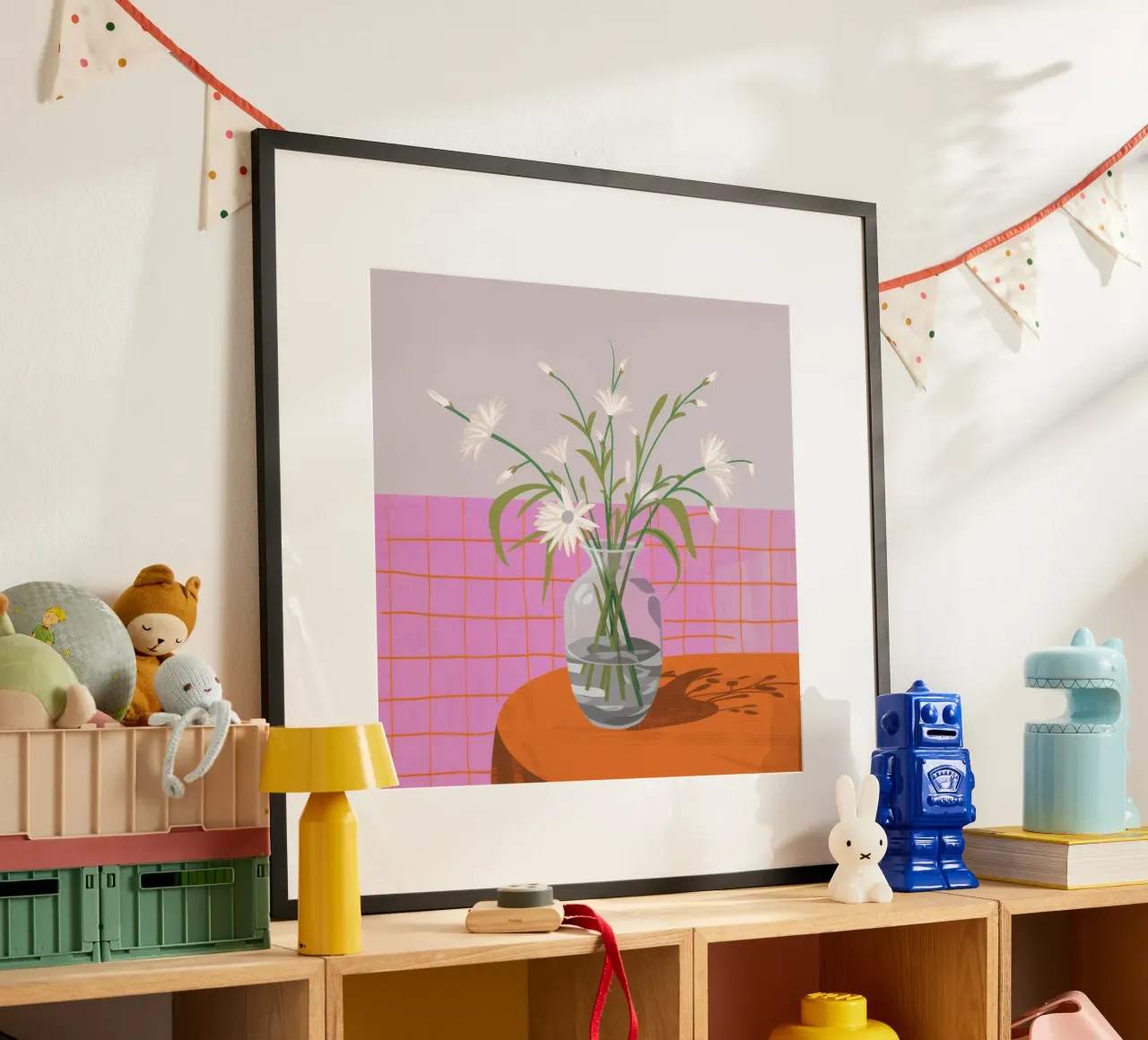 Griglia realista Serenity poster con telaio in alluminio da Moonlite Desire