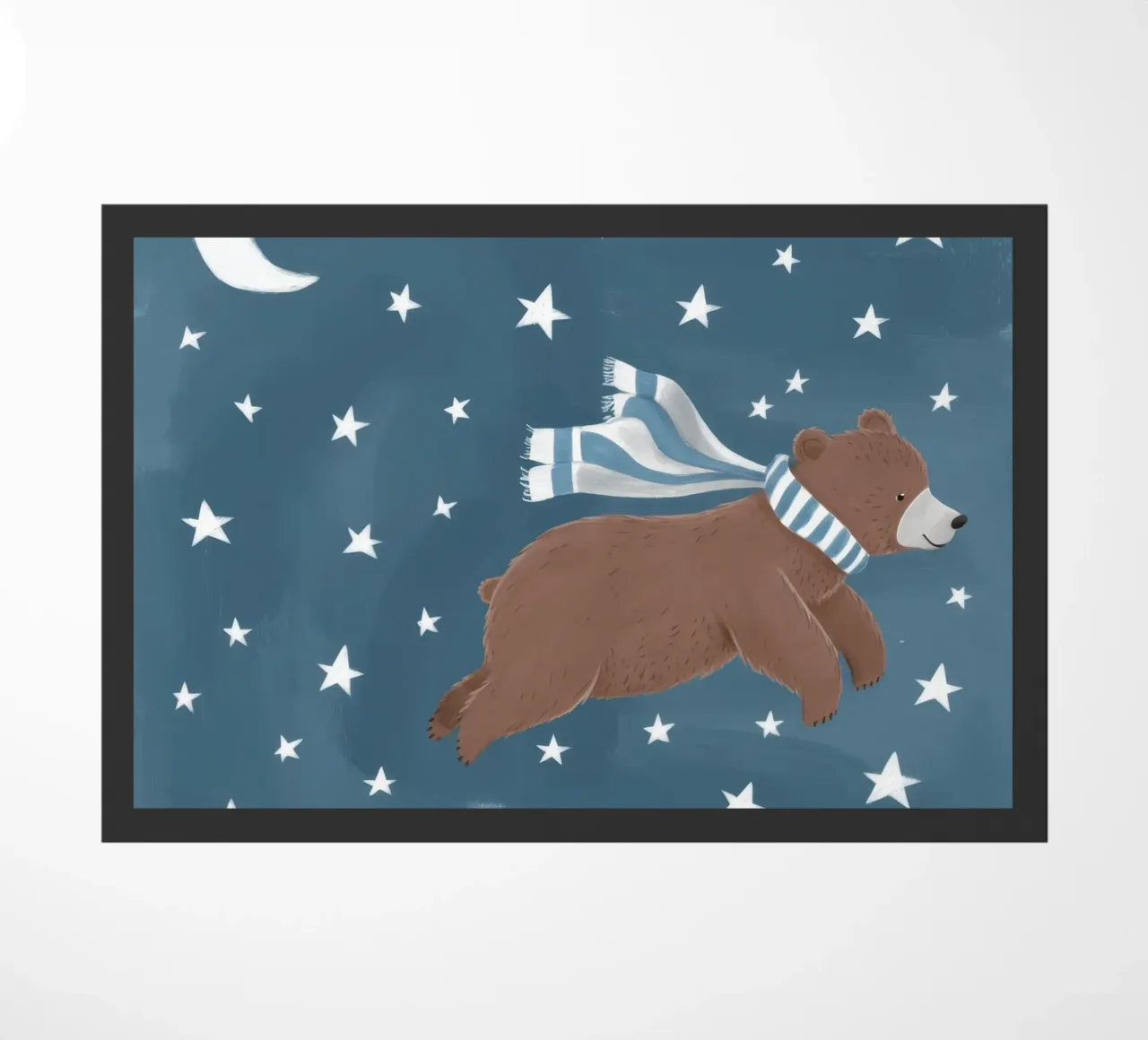 Orso della notte stellata zerbino da Lumie Layers
