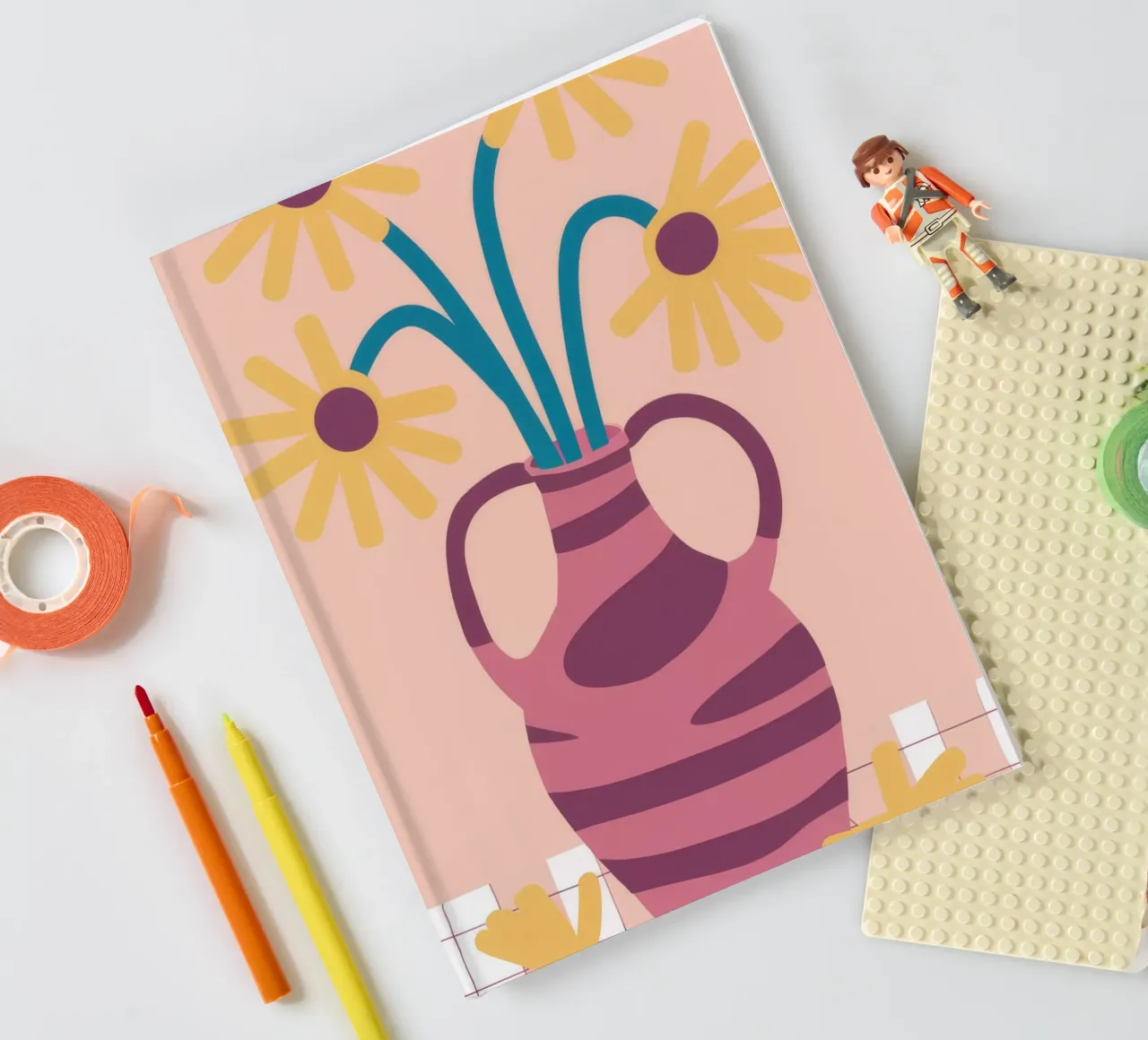 Sunflower Moon Arch notebook by Moonlite Desire