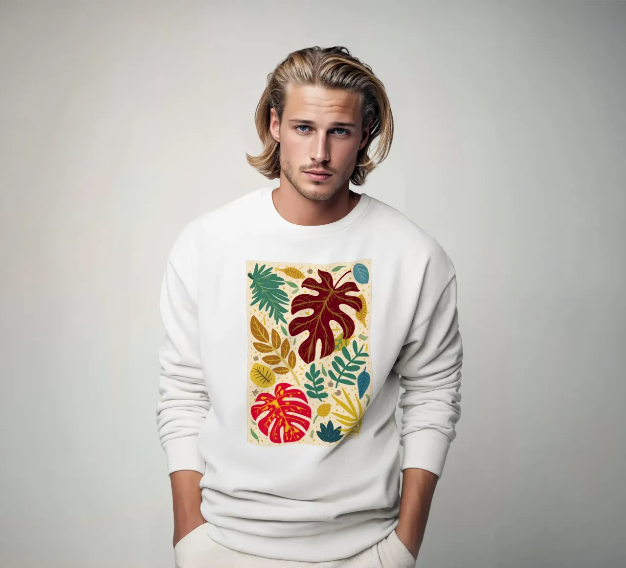 Ora d'oro Monstera felpa da Grande Serene