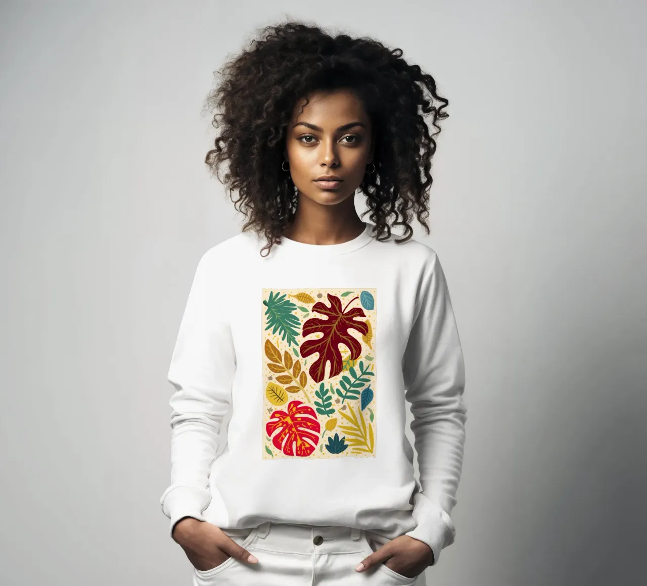 Ora d'oro Monstera felpa da Grande Serene