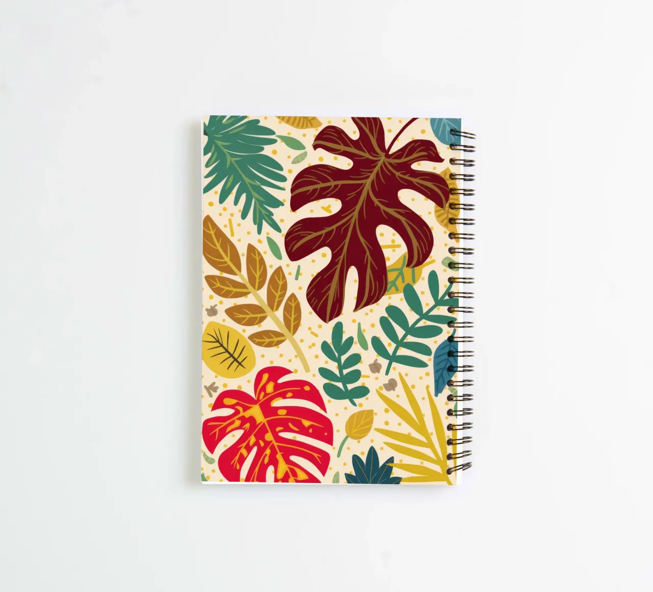 Golden Hour Monstera Ringbuch von Grande Serene