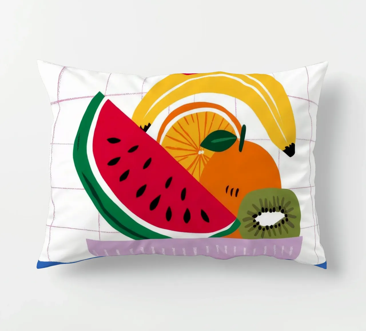 Festa della frutta pop art cuscino da Moonlite Desire