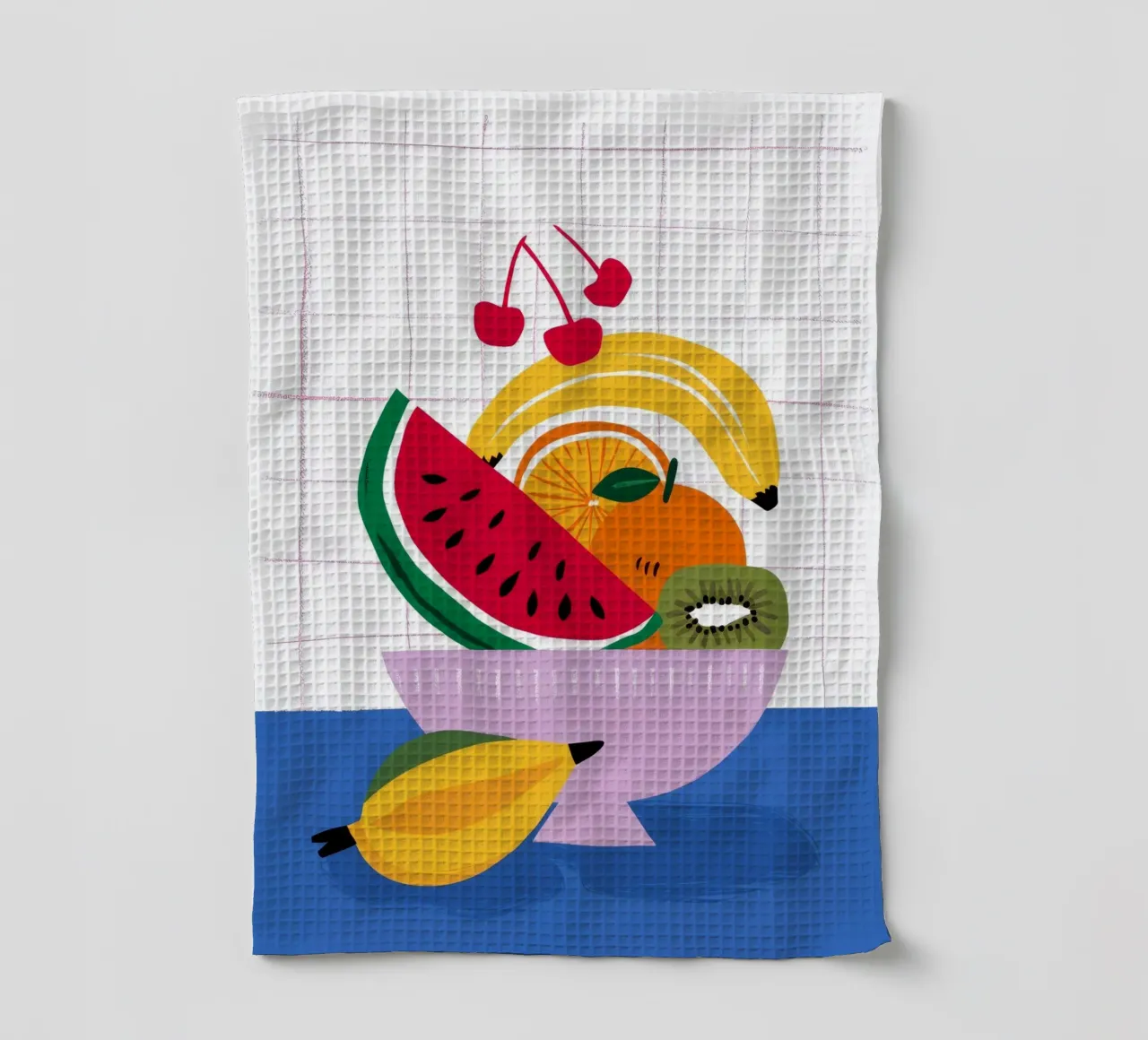Pop-Art-Fruchtschmaus Geschirrtuch von Moonlite Desire
