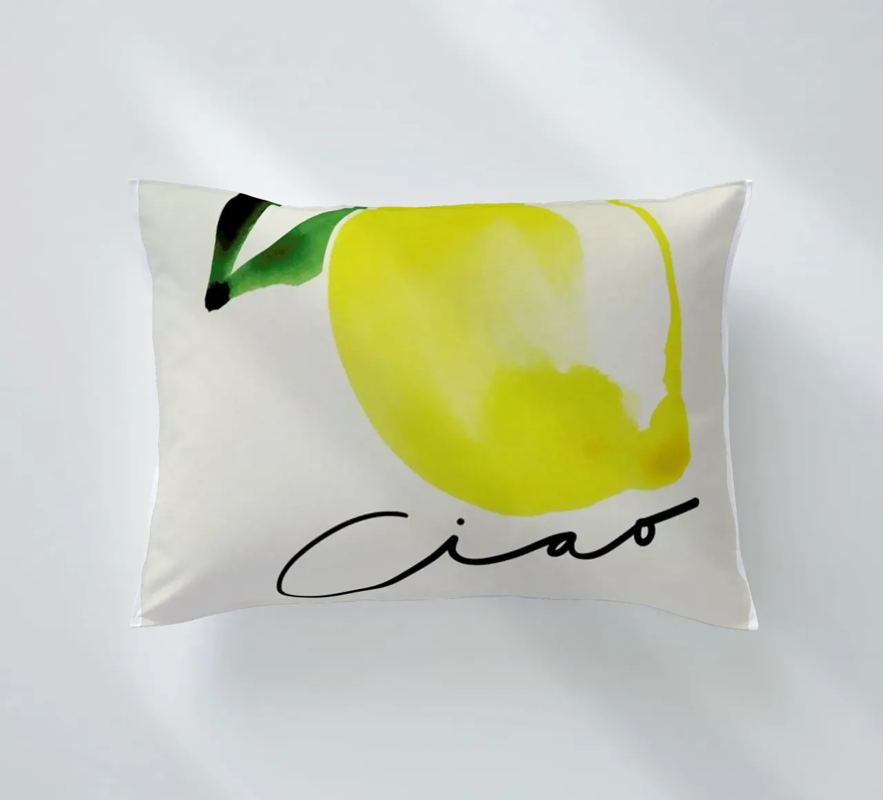 Ciao decorative cushion by Ekaterina Koroleva