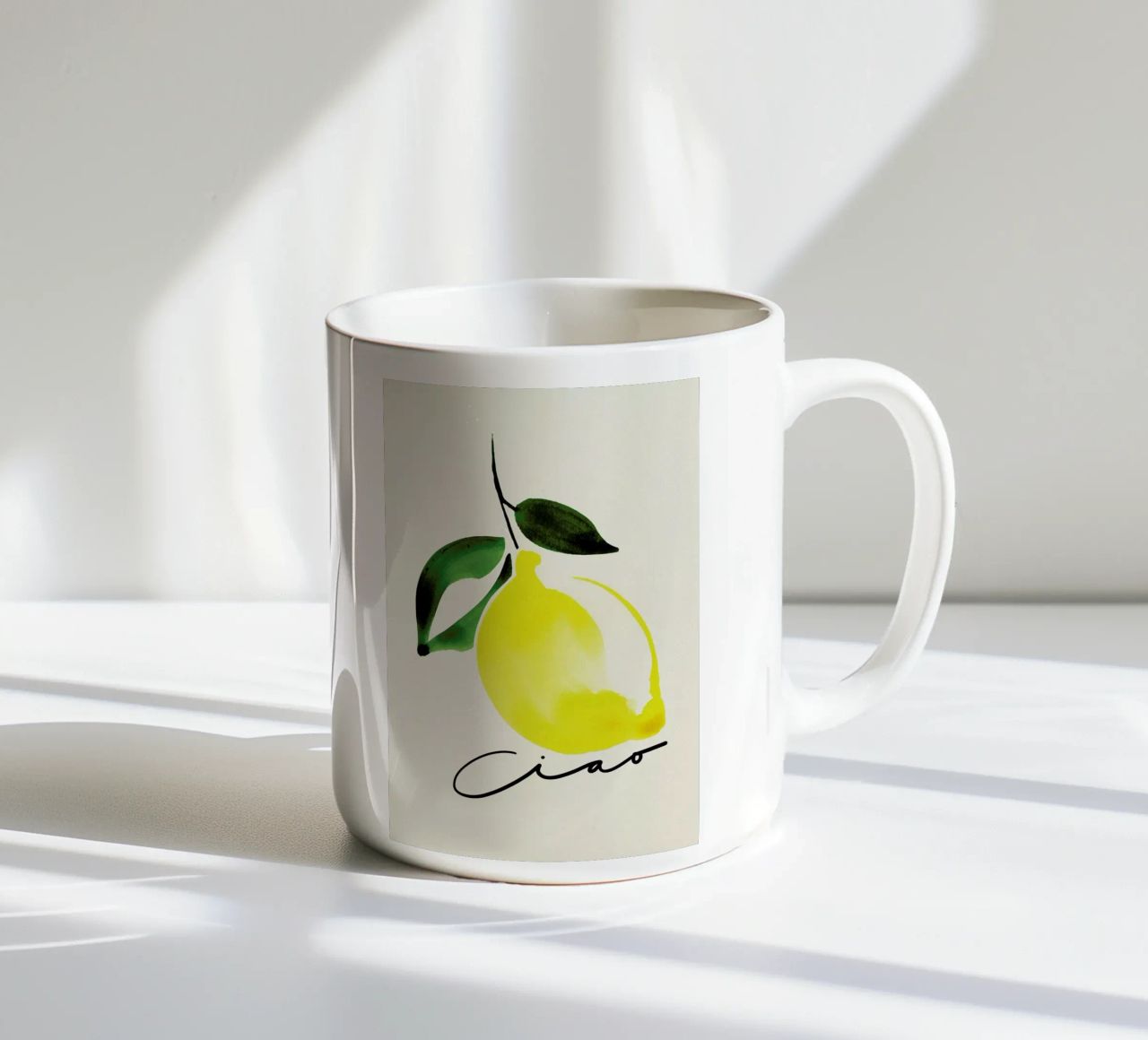 Ciao tazza in ceramica da Ekaterina Koroleva