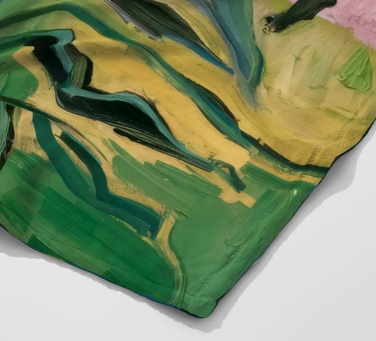 Verdant Pot Pop fleece blanket by Vivid Reverie