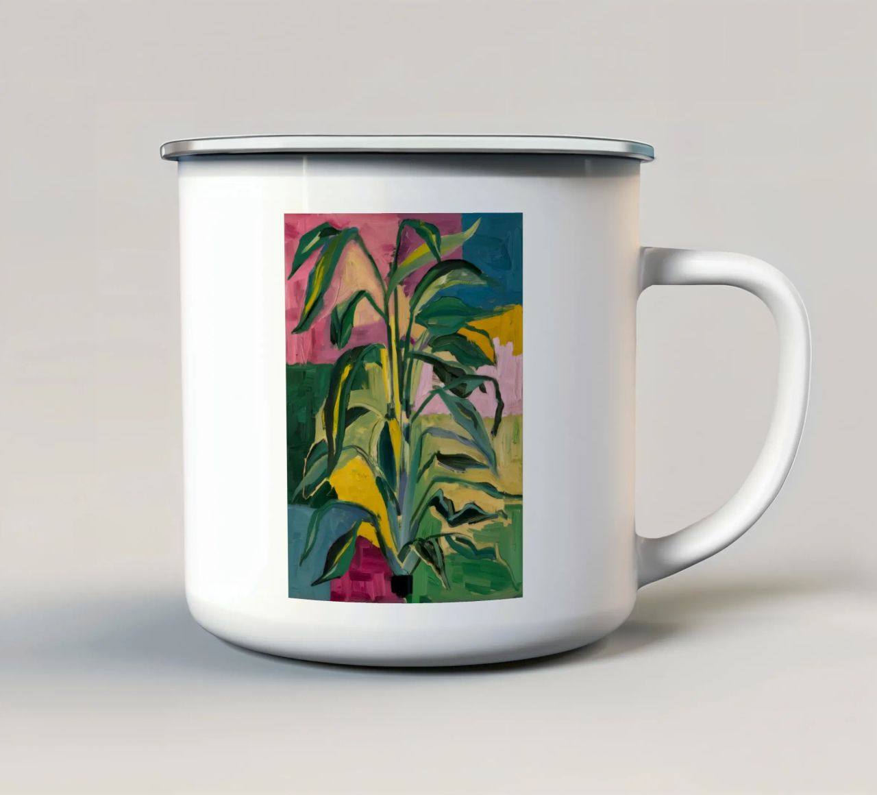 Vaso Verdant Pop tazza in smalto da Vivid Reverie